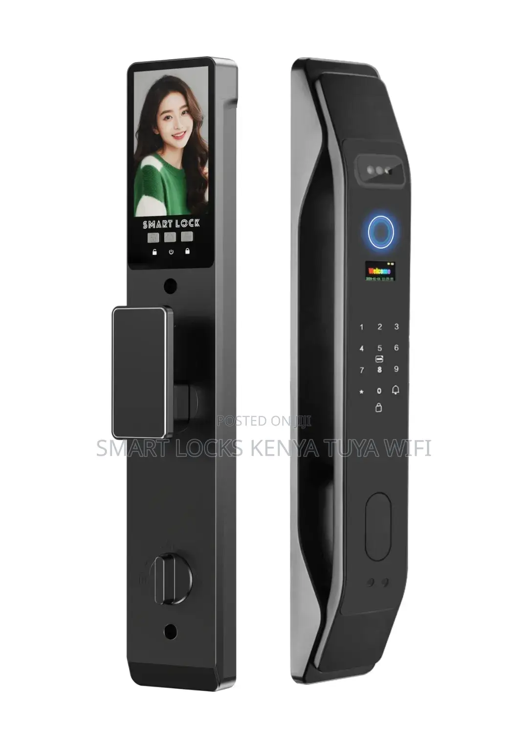 Smart Lock Face Recognition Tuya App Smart Door Lock
