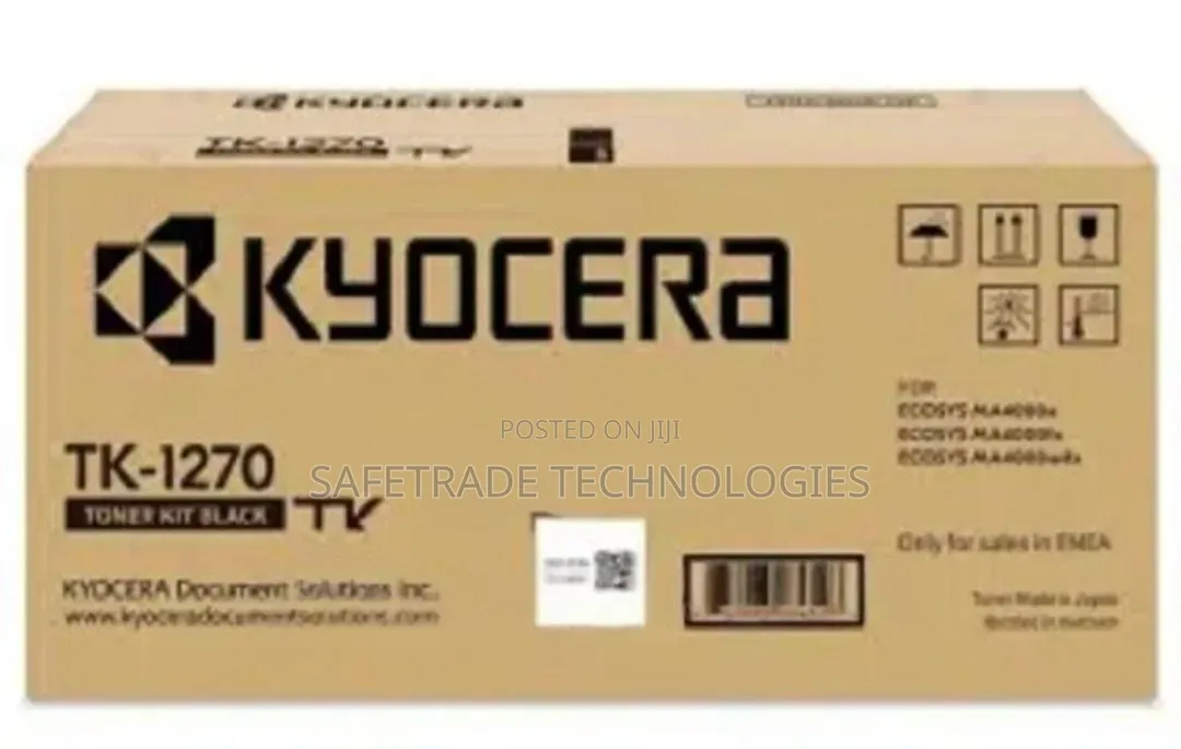 Genuine Kyocera Tk-1270 Toner Cartridge