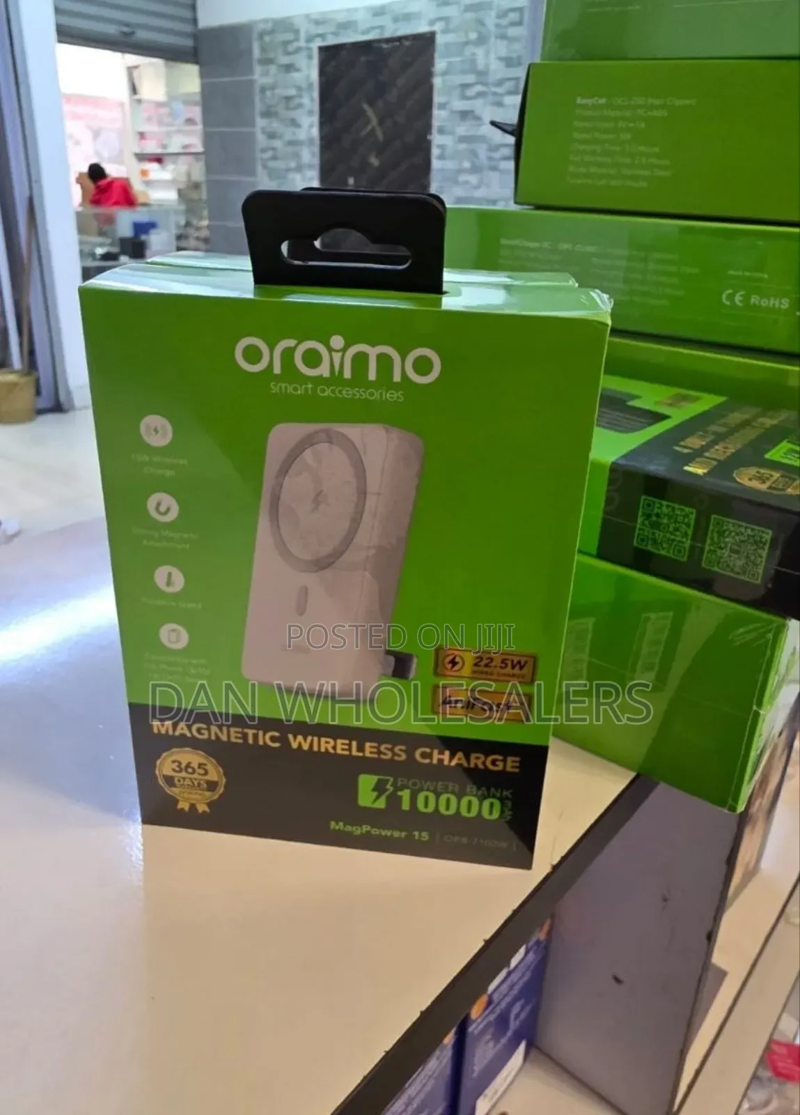 Oraimo Opb-7102w 10000mah Magnetic Power Bank