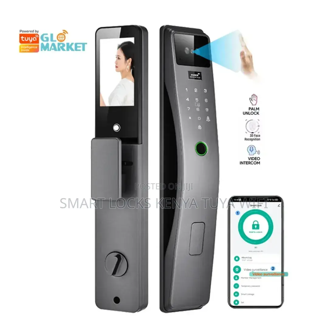 Smart Lock Automatic Biometric Security Lock Password Fingerprints