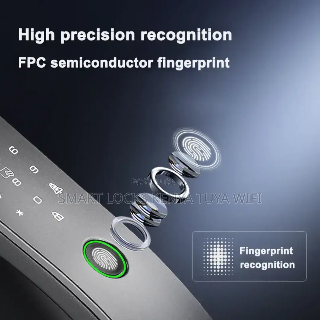 Smart Lock Automatic Biometric Security Lock Password Fingerprints