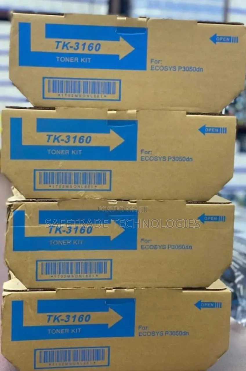 Original Kyocera Tk-3160 Toner Cartridge Yield Upto 12500 Pages