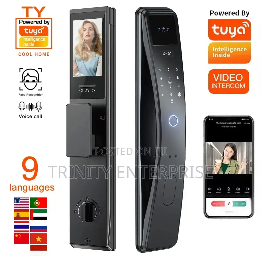 Smart Lock Tysh Tuya Wifi 3d Face Recognition