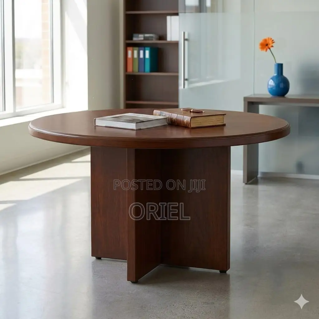 Conference Tables : Round Conference Office Meeting Table