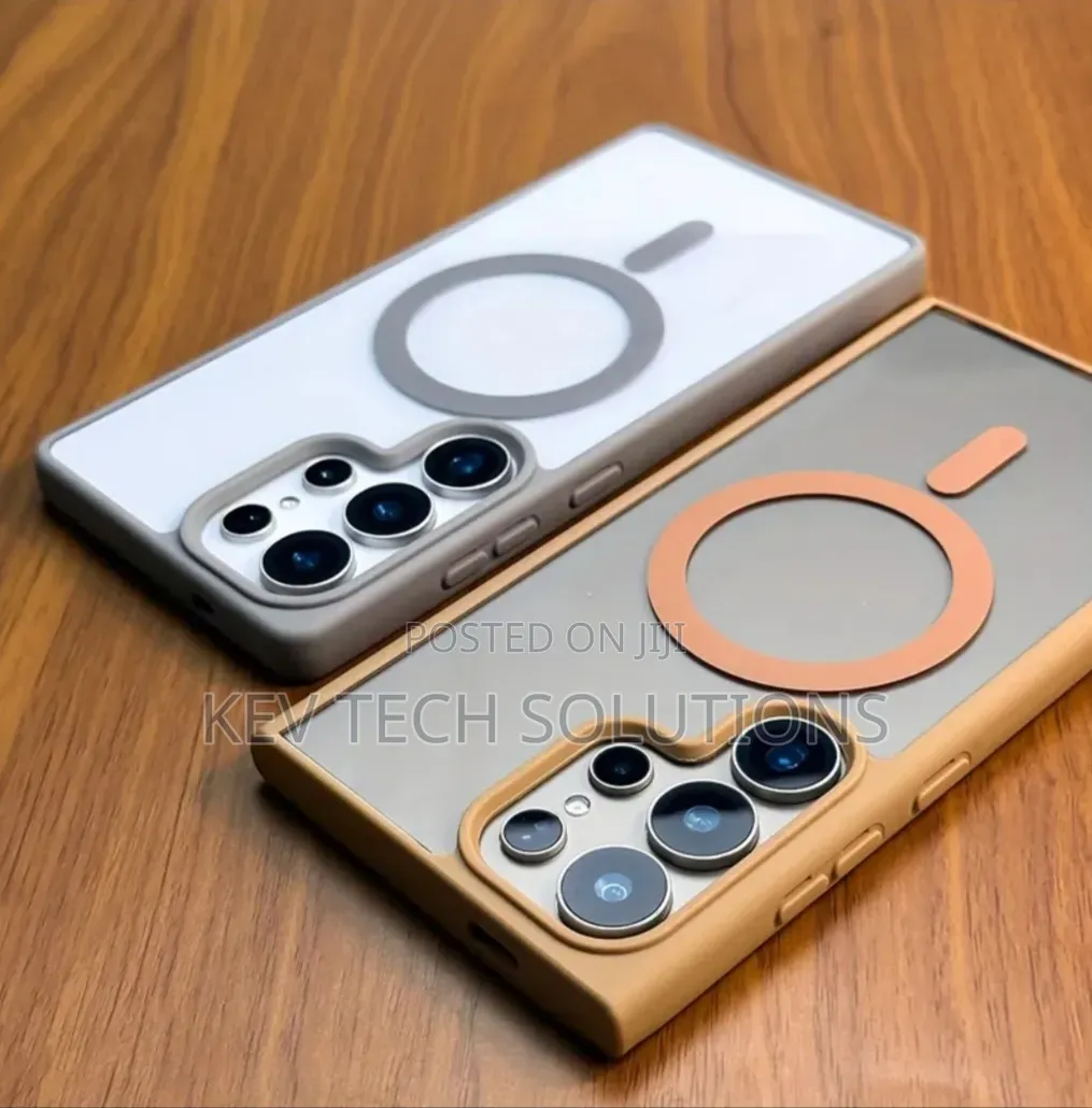 Samsung S25 Ultra Luxury Magsafe Transparent Acrylic Case