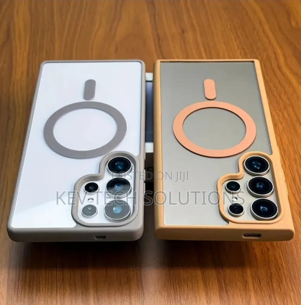 Samsung S25 Ultra Luxury Magsafe Transparent Acrylic Case