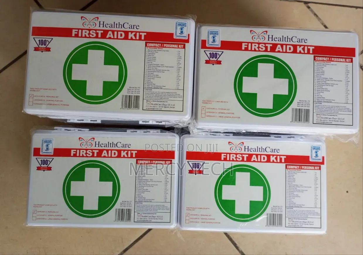 White First Aid Box