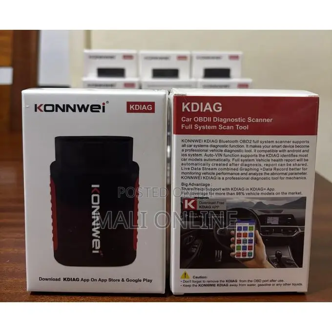 Konnwei Kdiag Bluetooth Obd2 Scanner Full System Diagnostic Tool Abs