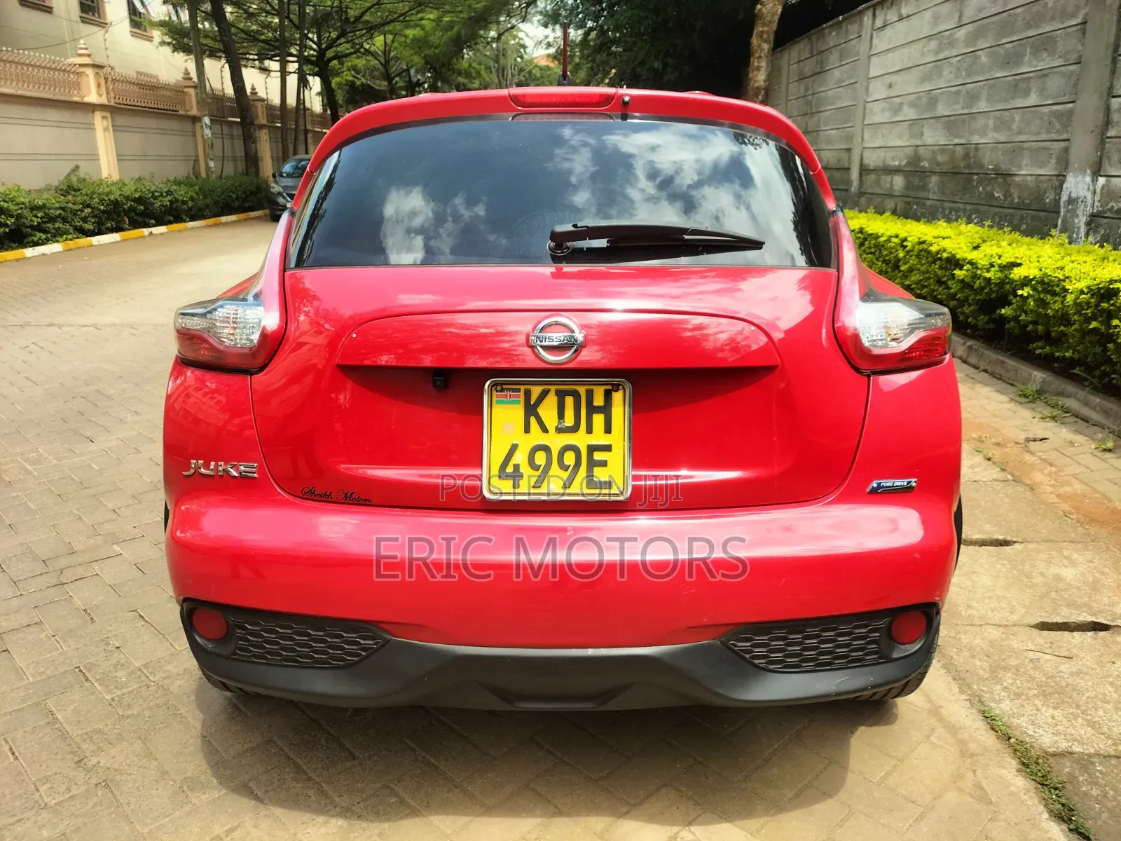 Nissan Juke 2015 Red