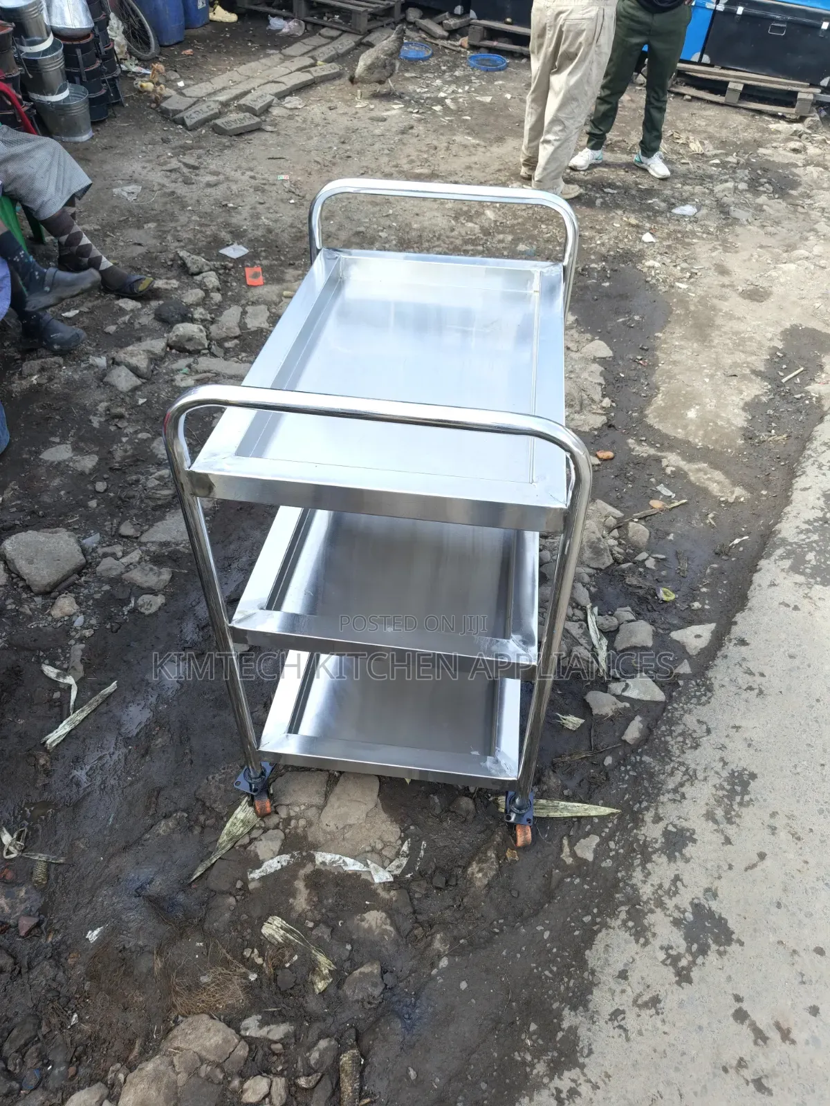 Stainless Steel Medical Trolley