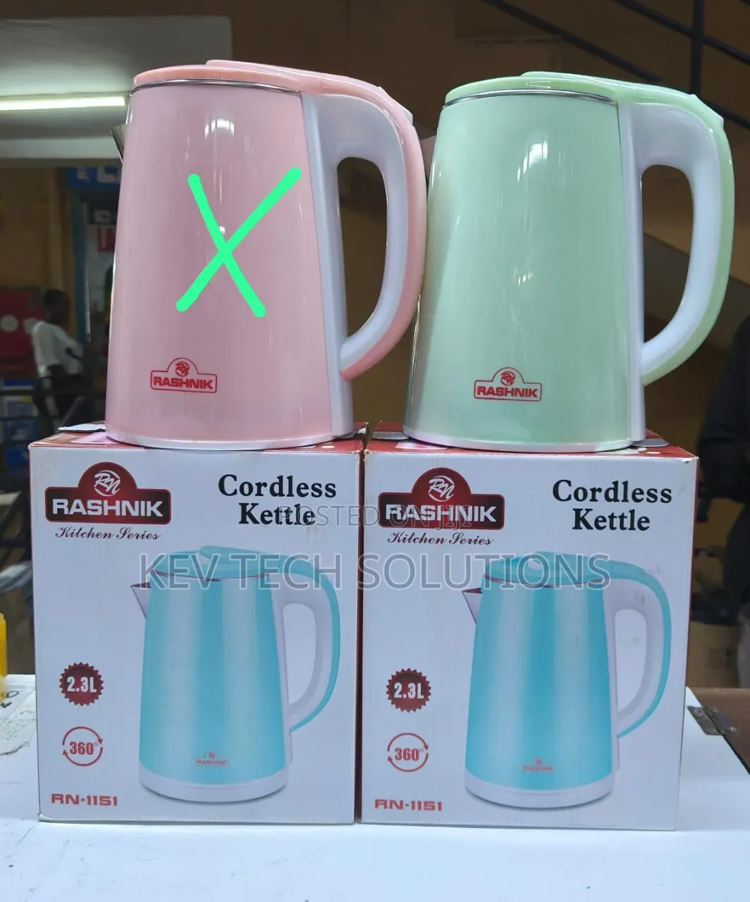 Rashnik 2.3 Litres Electric Kettle 1500w