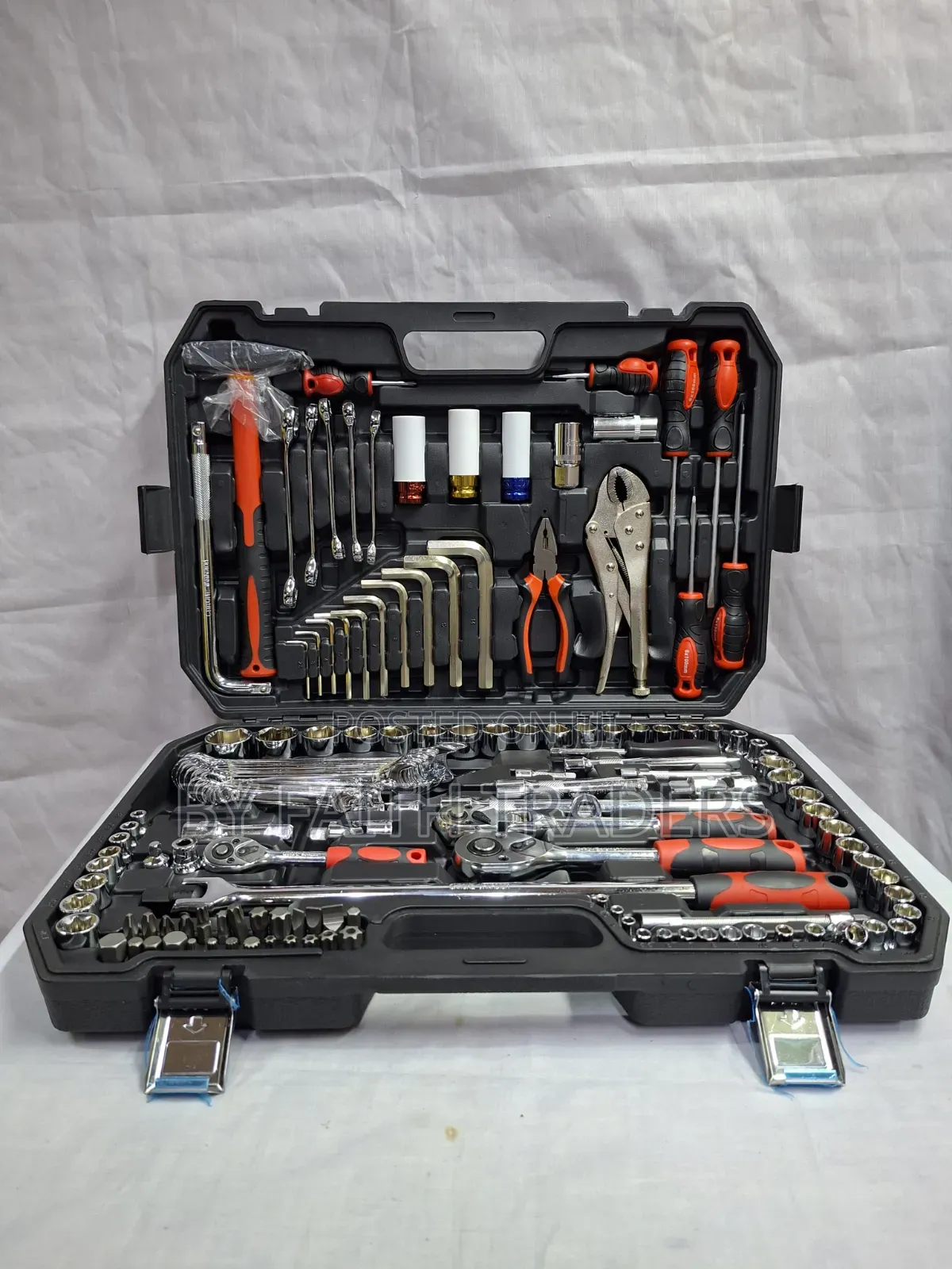142+2pcs Chrome Vanadium Toolset