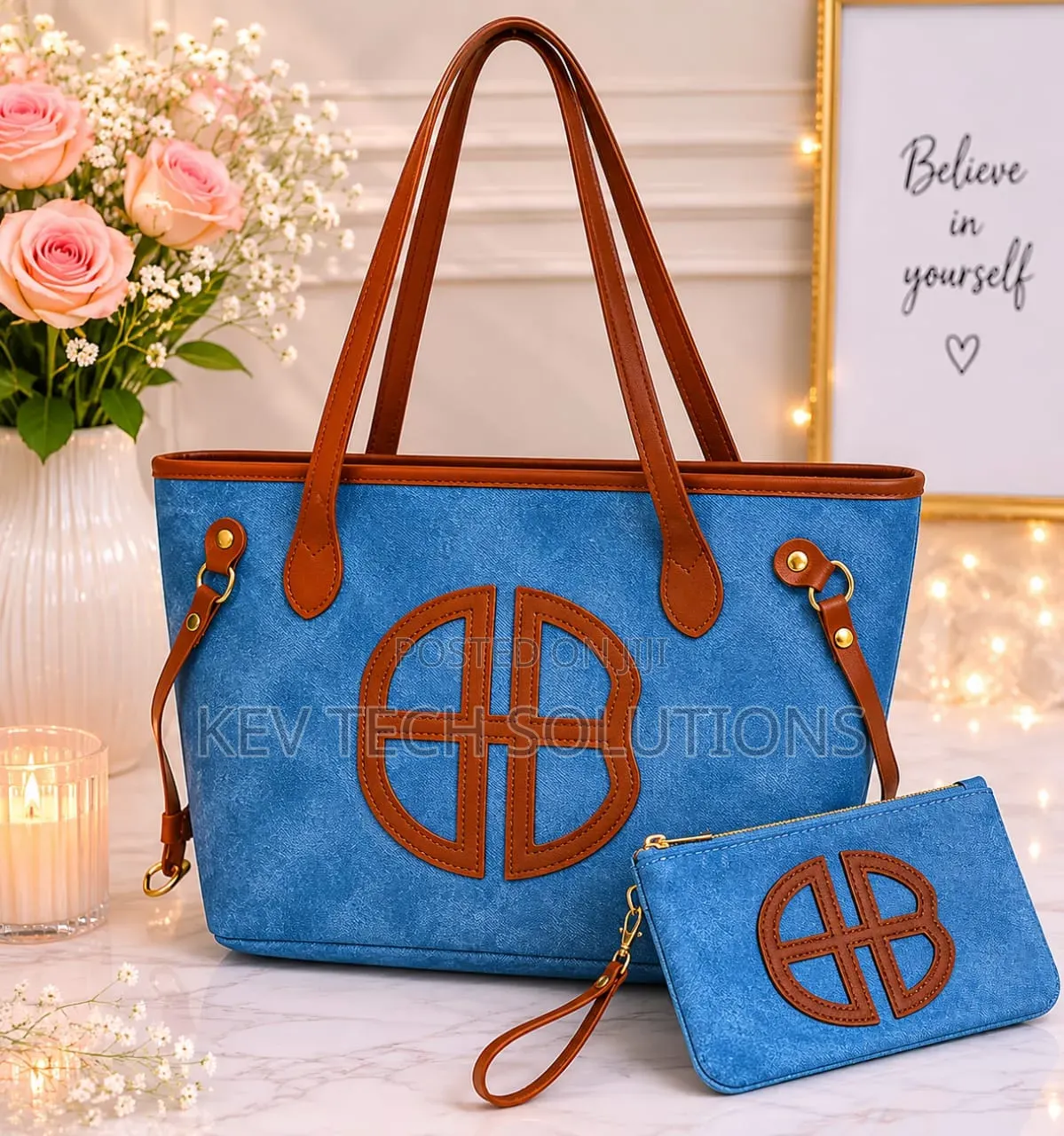 2 in 1 Ladies Underarm Classy Handbags