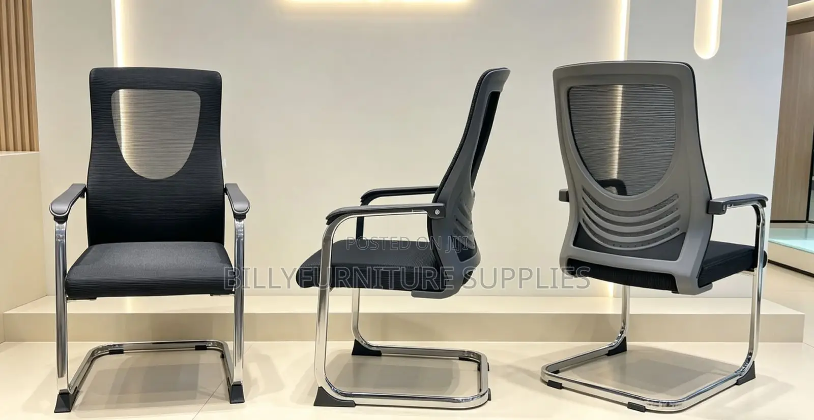Office Visitors Chair With Armrest Nairobi – Stylish Supportive