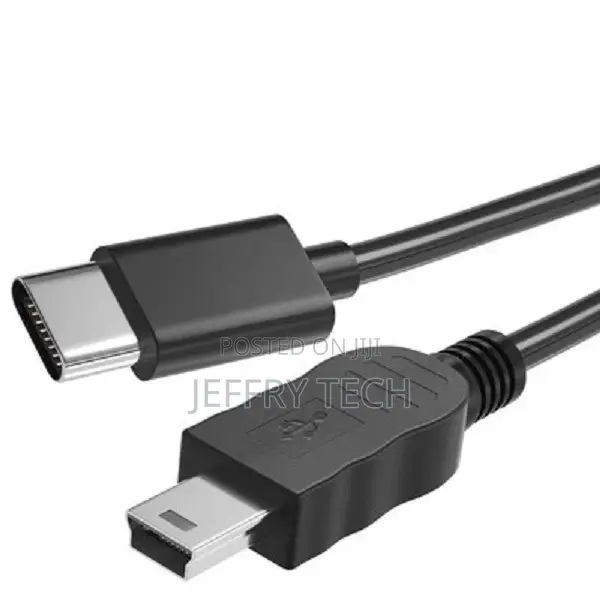 Usb-C to Mini Usb Cable,Type-C Mini-B Charging Cord Compatible