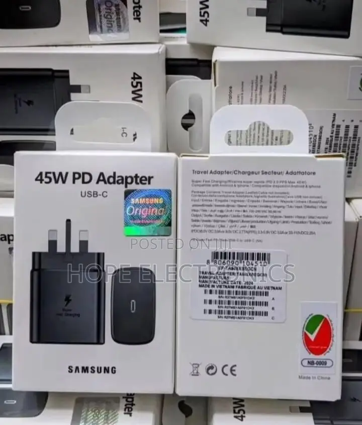 45w Samsung Usb-C Charger