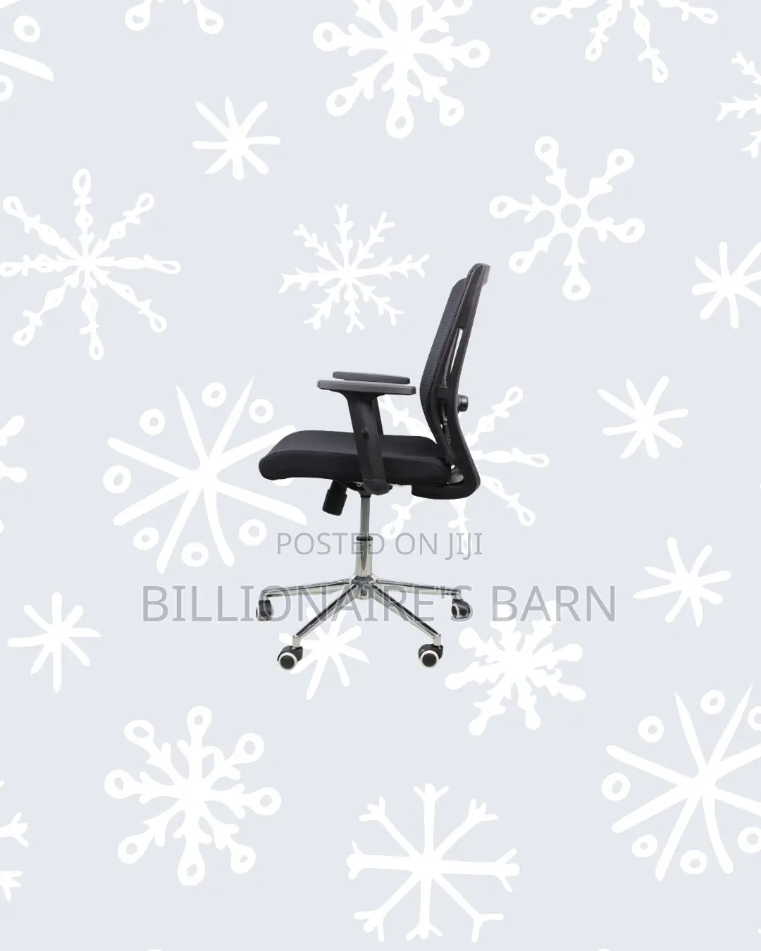 Stylish Barn Origin Chair Mid Back Chrome Base Nairobi Special Today