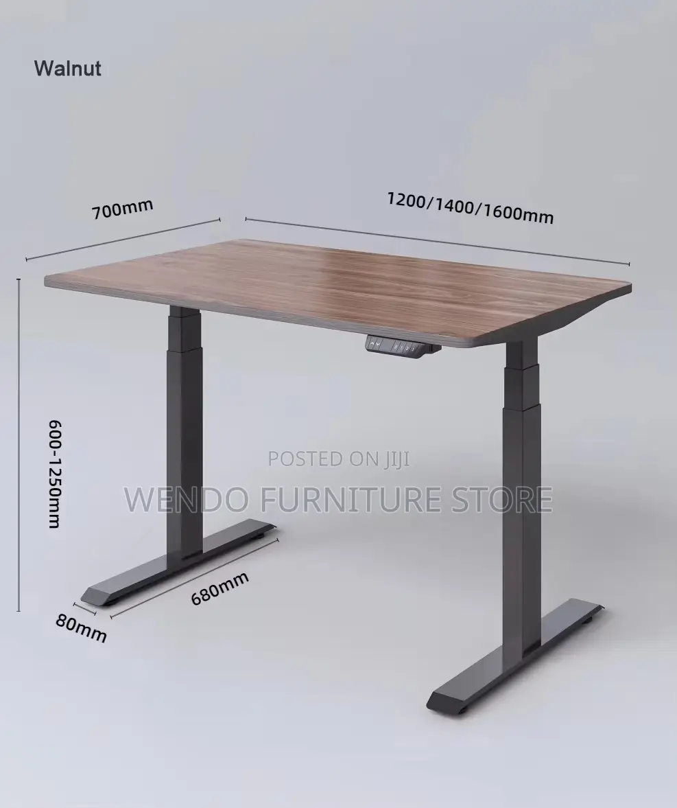 Office Desk; 1.2 Meters Ergonomic Desk With Flexible Height