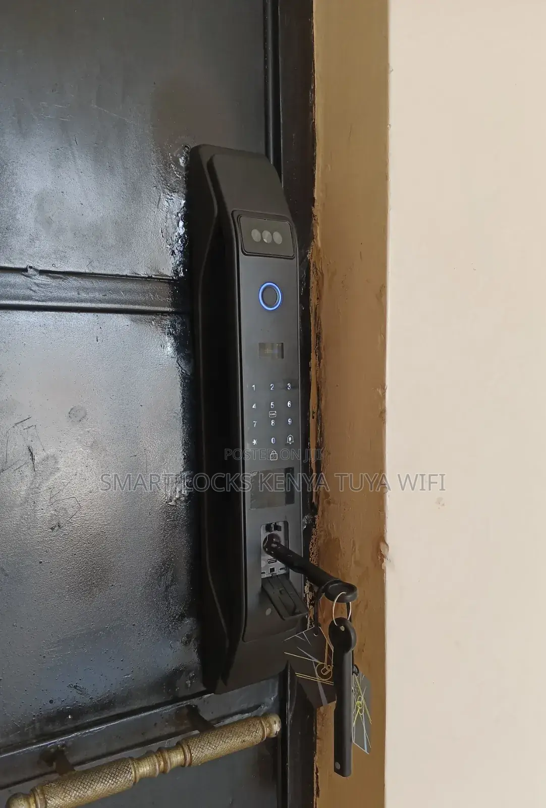 Tuya Smart Lock for Front Door With Camera Fingerprints Password