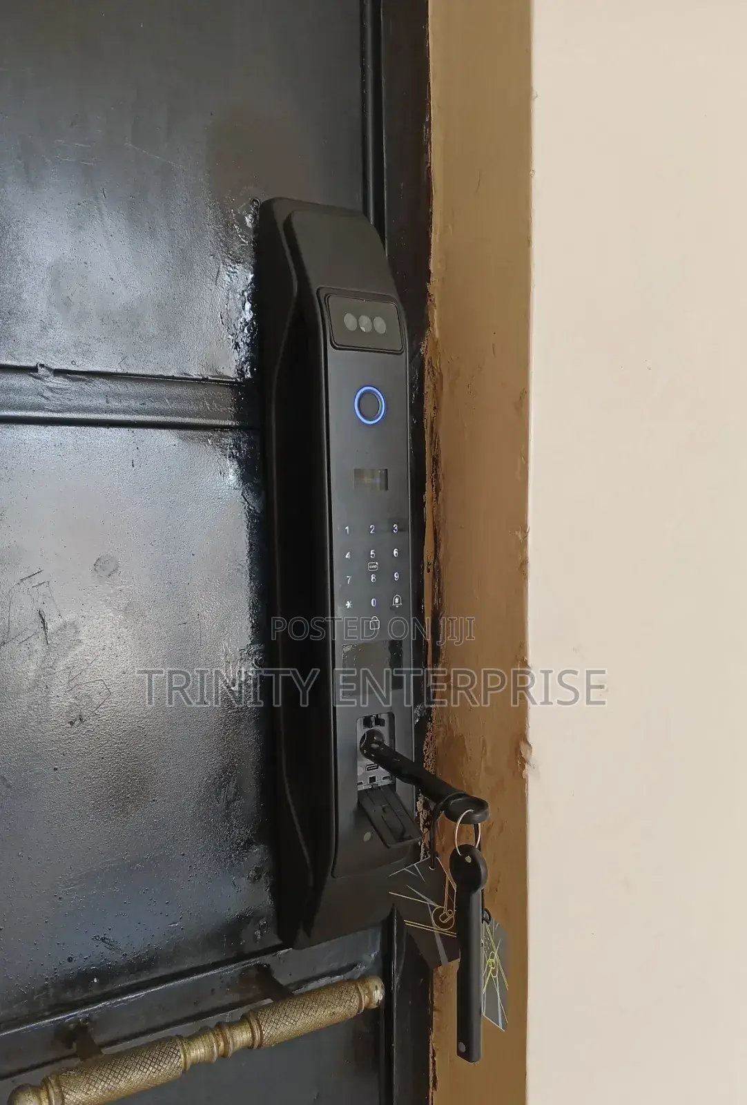 Tuya Smart Lock for Front Door With Camera Fingerprints Password