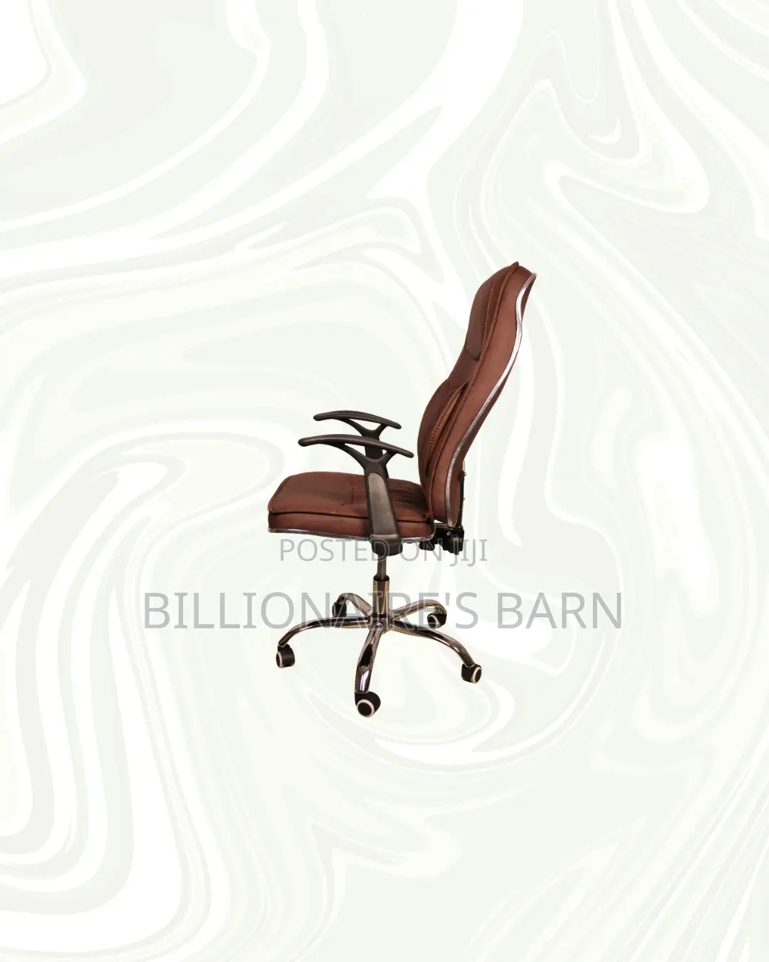Ergonomic Executive Leather Chair Padded Armrest Kenya Wide Shipping