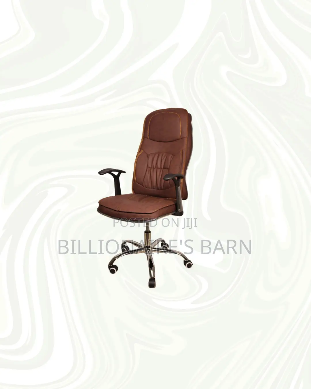 Ergonomic Executive Leather Chair Padded Armrest Kenya Wide Shipping