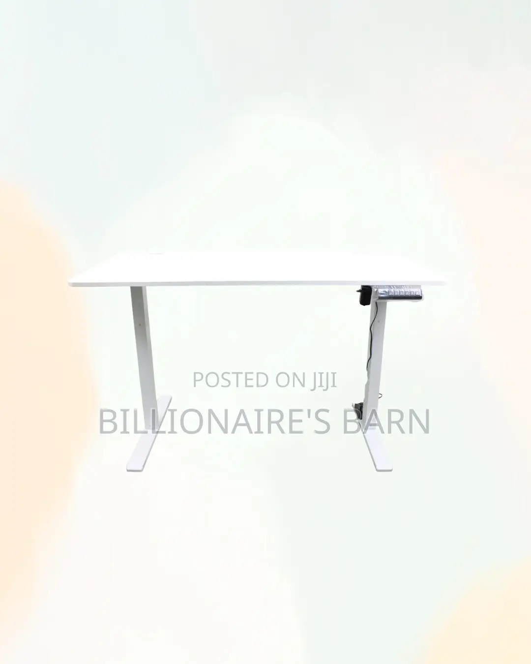 Comfortable Single Split Full Electric Desk Compact Stand Workspace