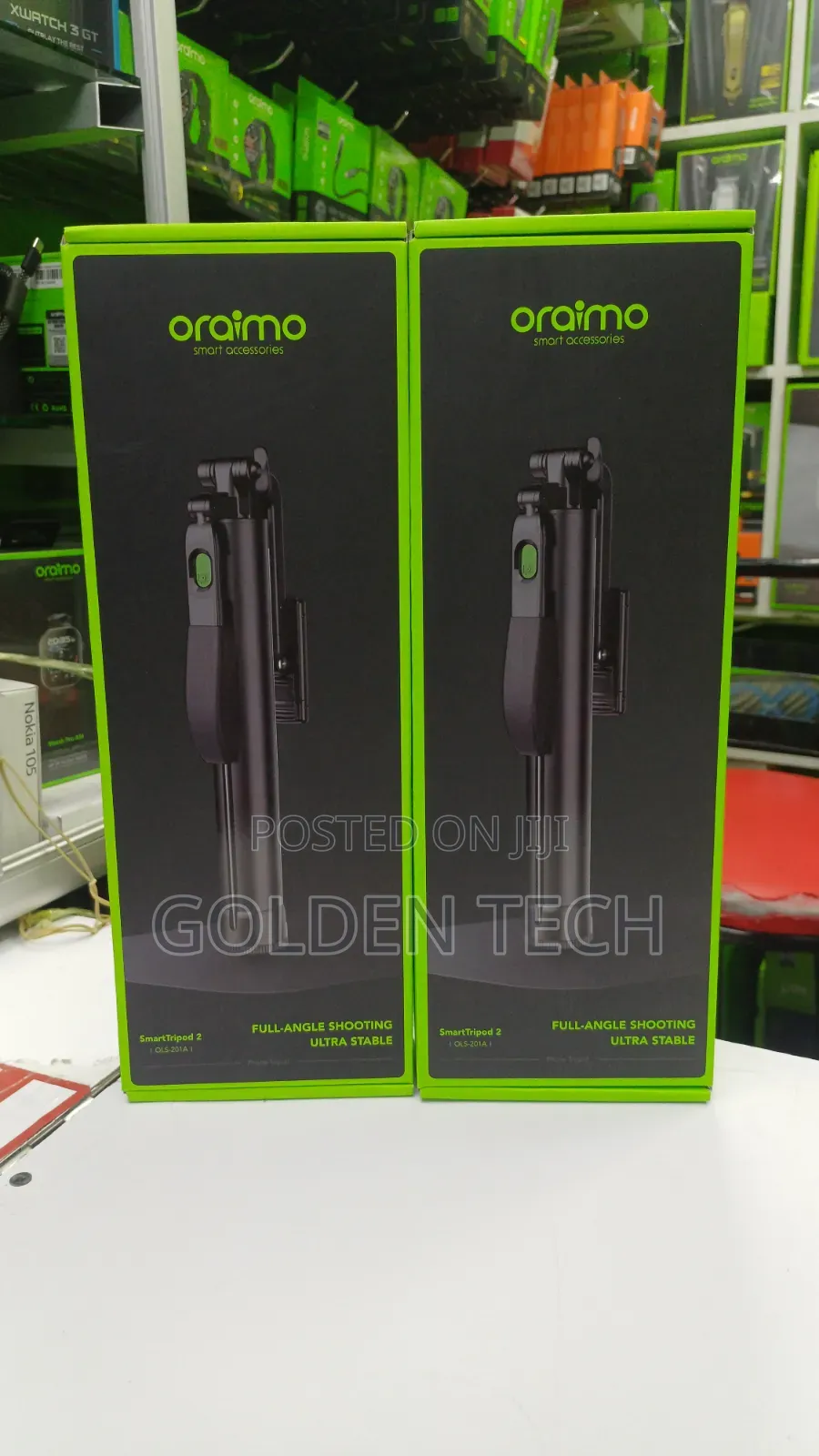 Oraimo Smarttripod 2 – 360° Smart Tracking Gimbal Professional Videos