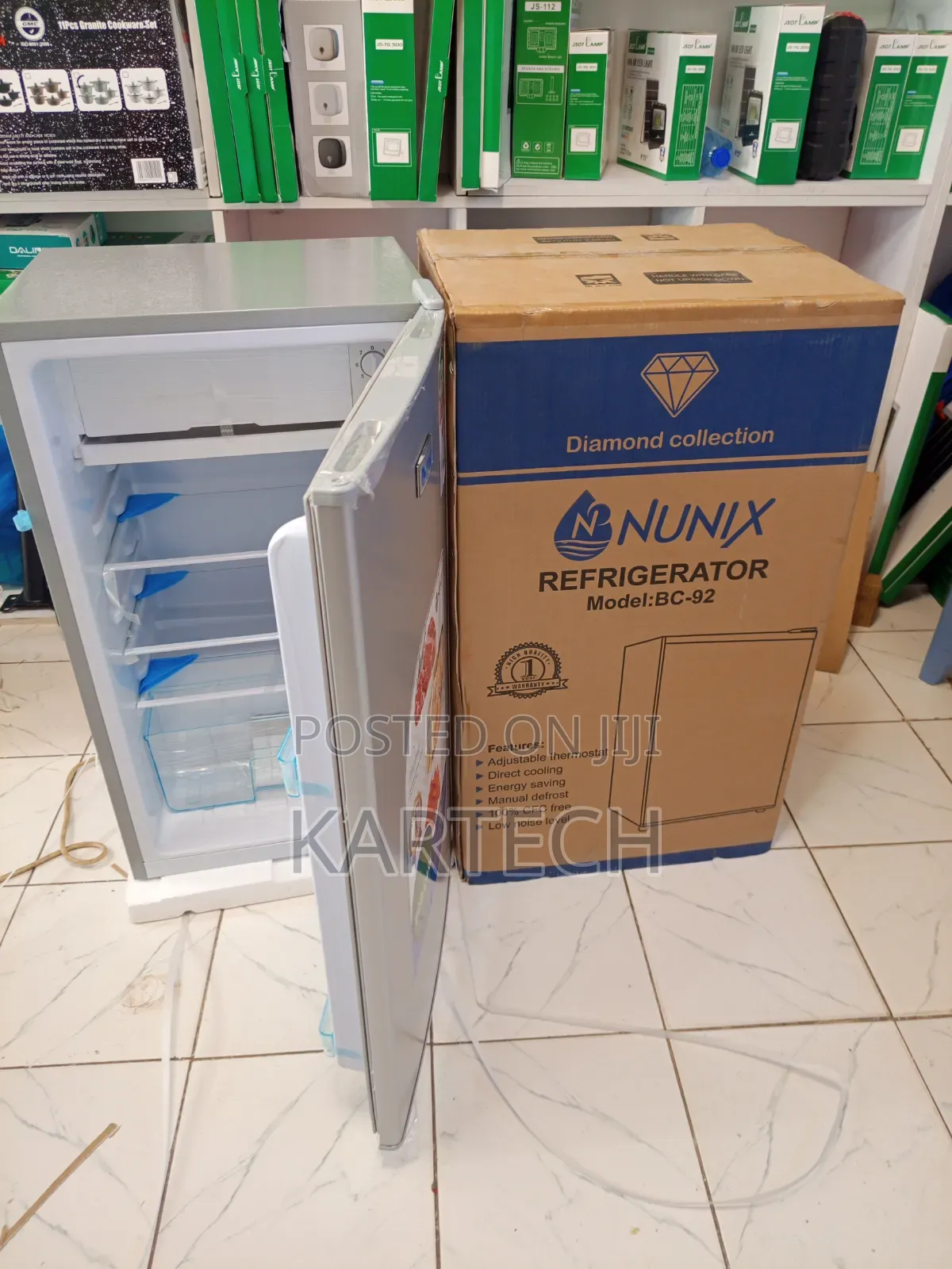 Nunix 92l Energy Saving Refrigerator (2-Star Rating)