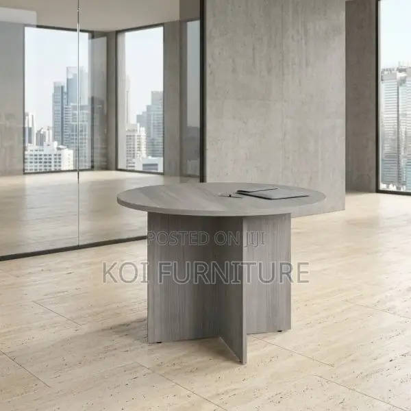 Office Table : 42-Inch Round Conference Table