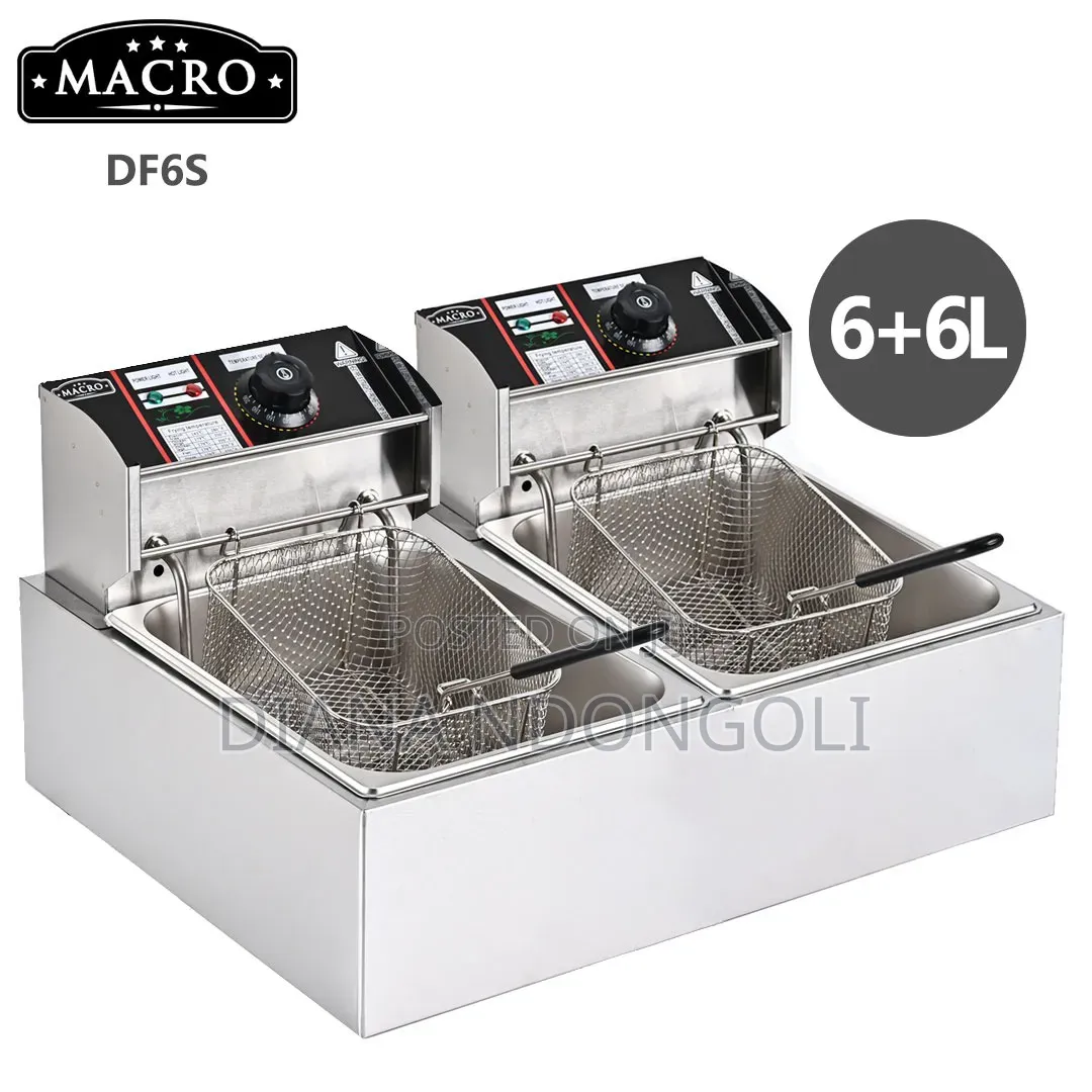 Nunix Macro Double Fryer Chips Fryer