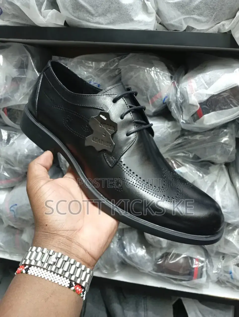 Clarks Leather Men Officials