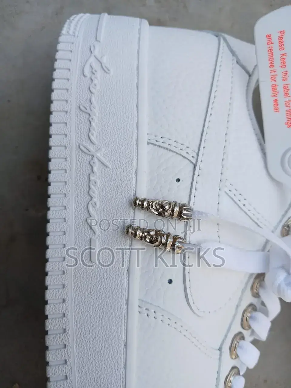 Nike Airforce 1 X Chrome Hearts