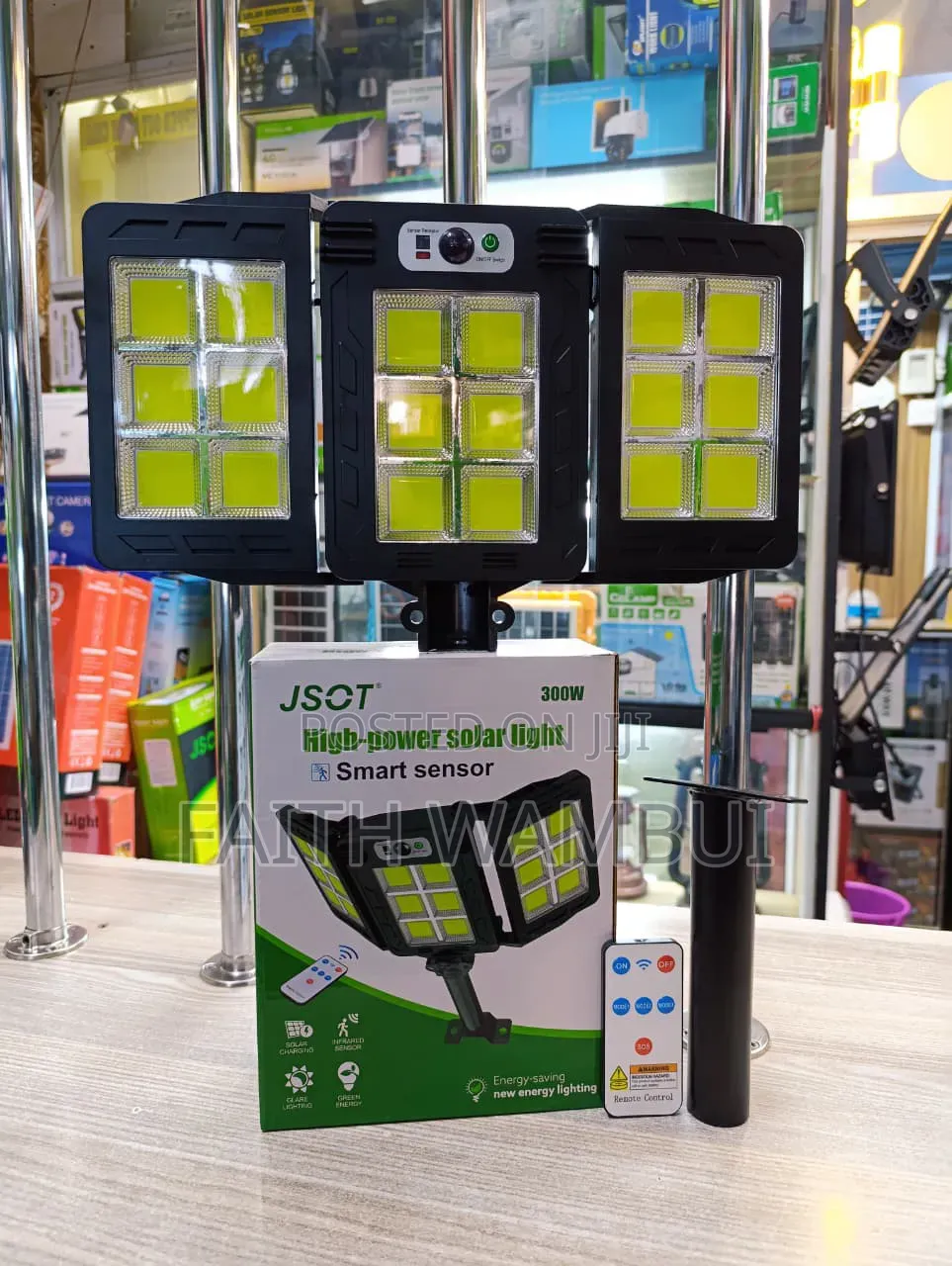 300 Watts Solar Street Lights With Sensors