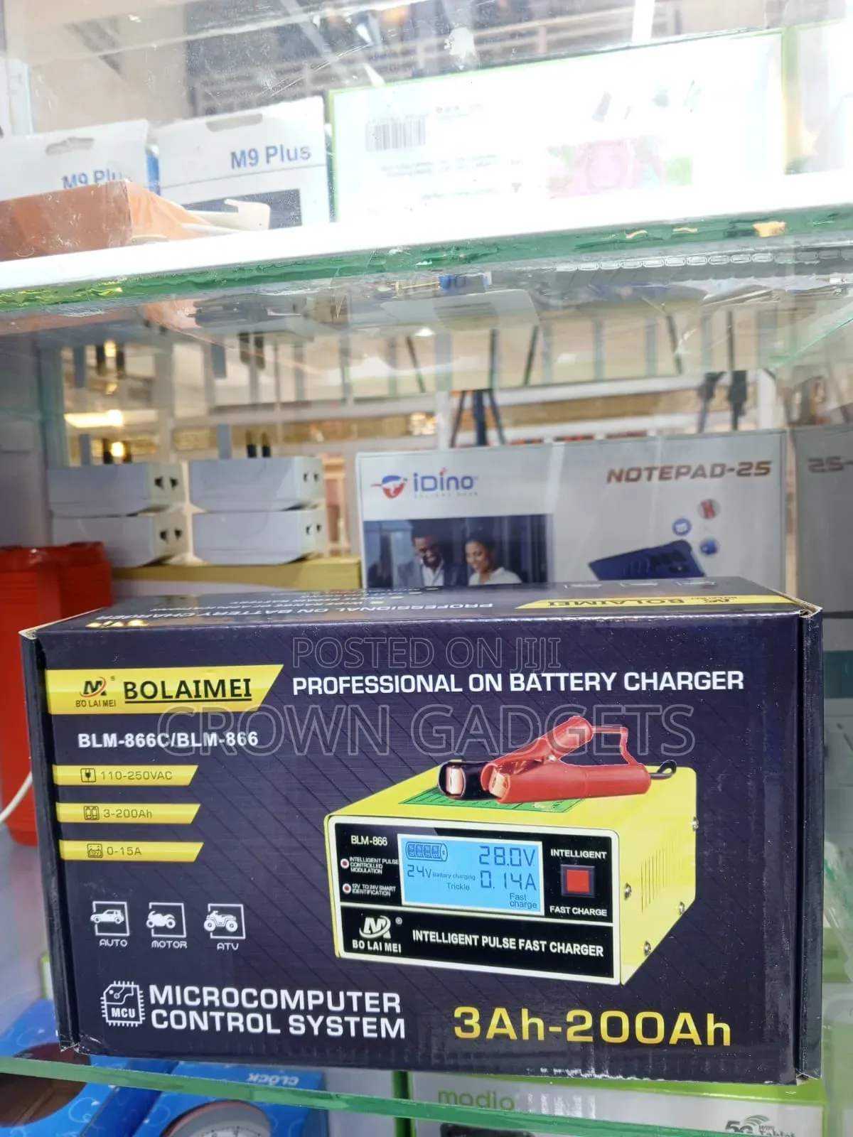 Bolaimei Intelligent Car Battery Charger 12v/24v Fast