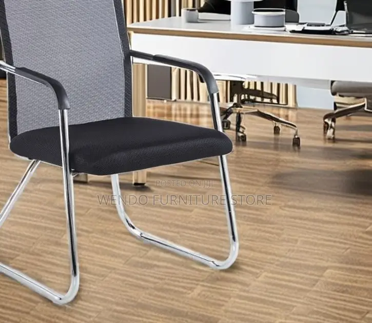 Office Chairs; Reception Visitors Chair With Sled Basement