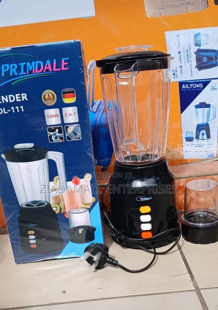 Primbale Blender 2-in-1 500w – Powerful Blending for Everyday Kitchen
