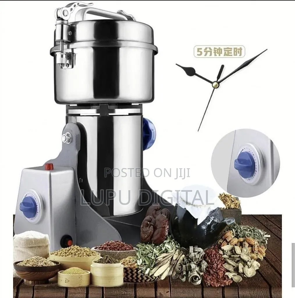 *Powerful Electric Cereal Grain/Herb Grinder Flour Miller Kisiagi*