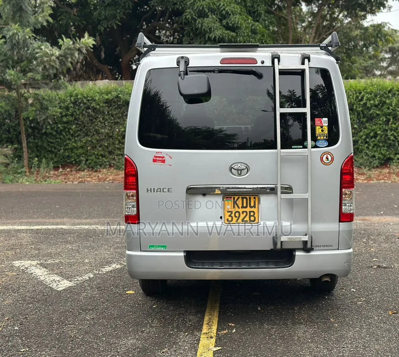 Toyota HiAce 2018 Silver