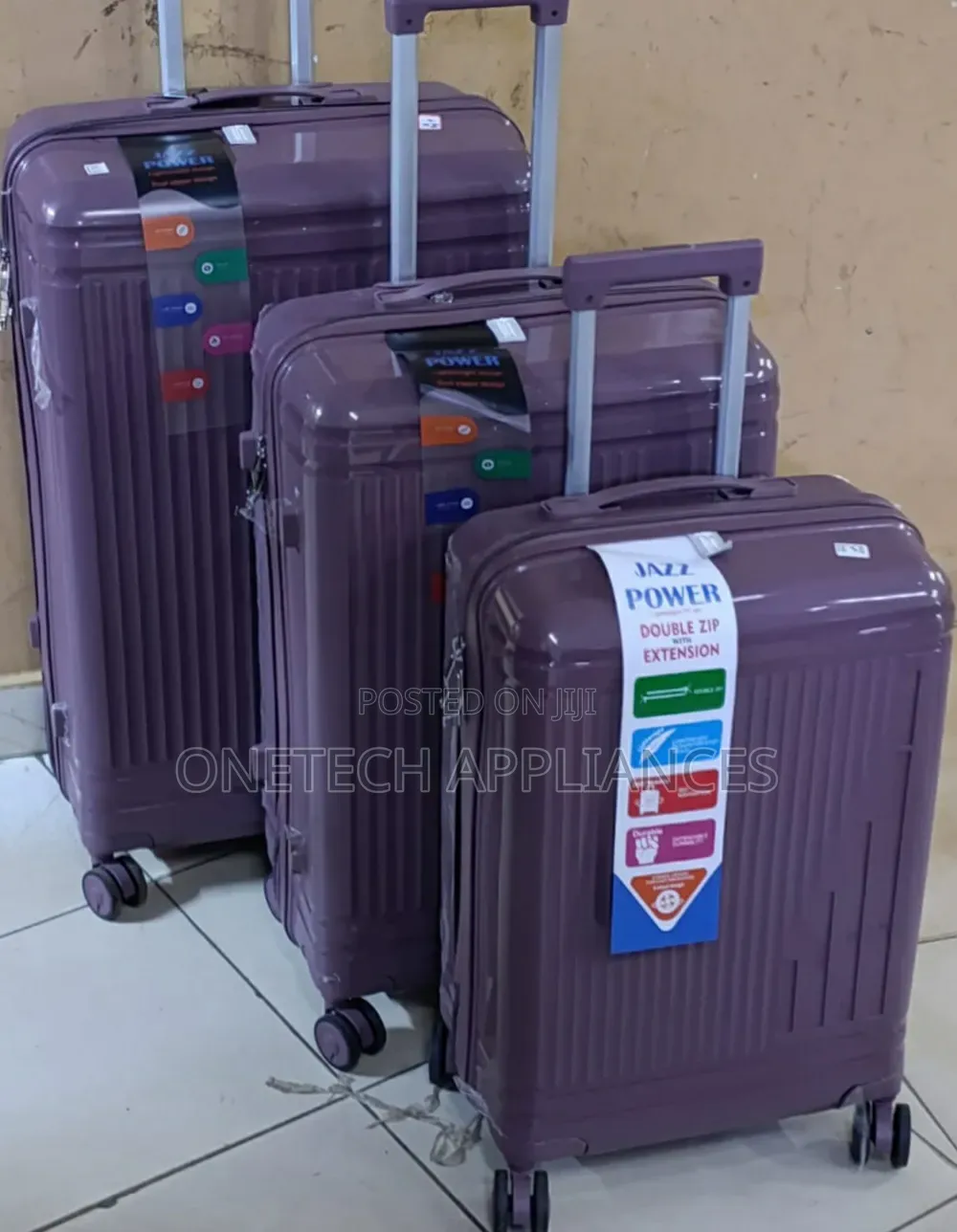 3in1 Unbreakable Rubber Suitcase