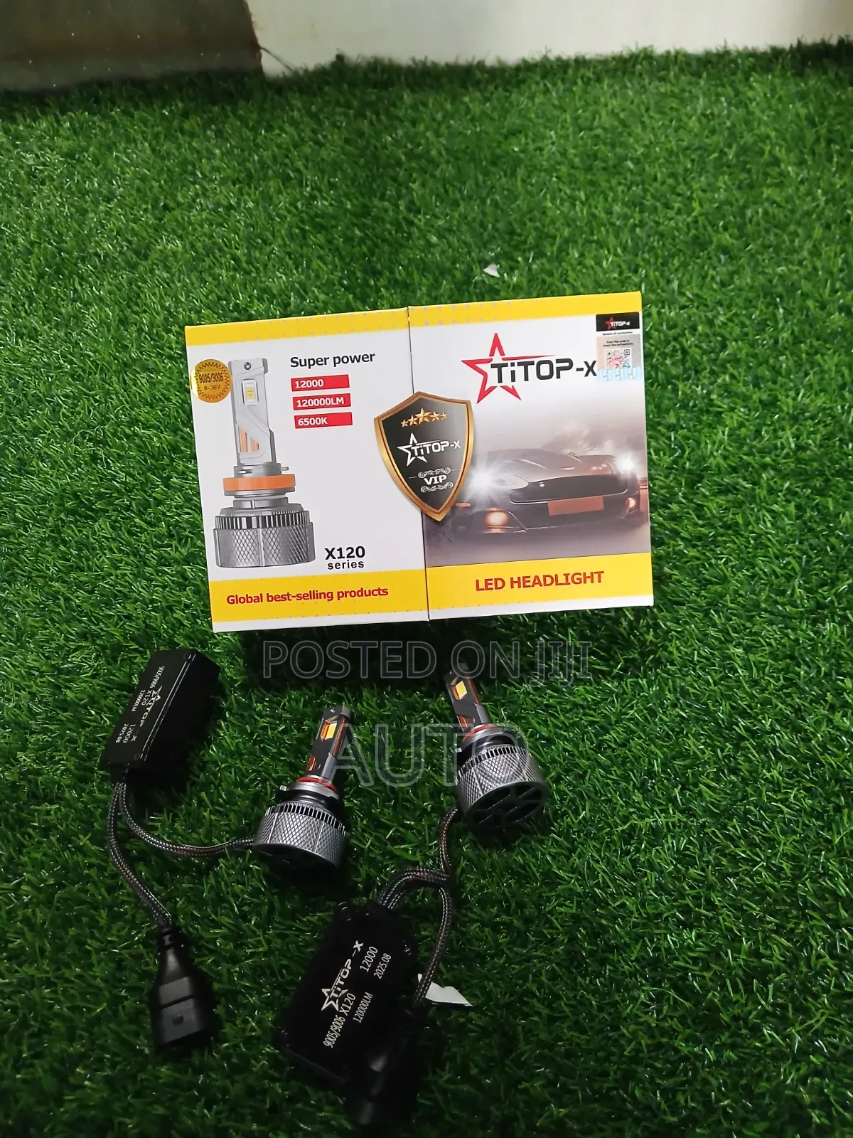 Titop X120 Led Bulbs | High Power White Headlight Fog Light Upgrade
