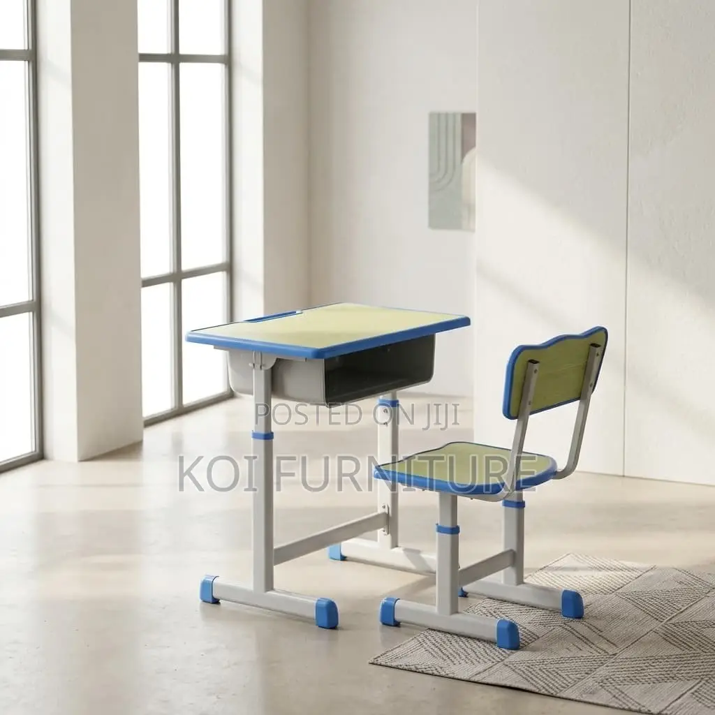 Kids Combo : Height Adjustable Kid's Desk Chair Combo