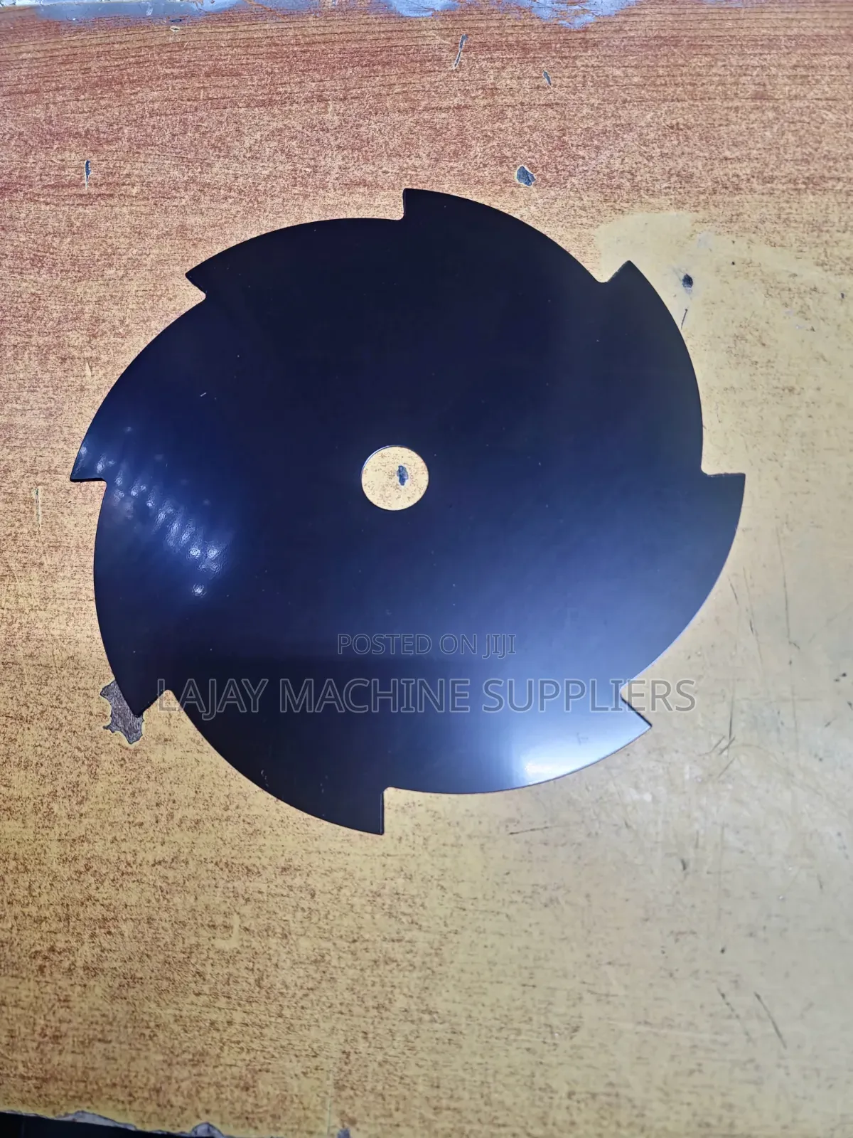 Black 8-Tooth Alloy Steel Brush Cutter Blade
