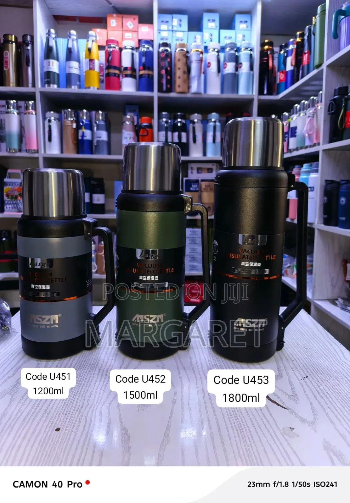 Home/Commercial Thermo Flask.1200ml
,
1500ml,
1800ml