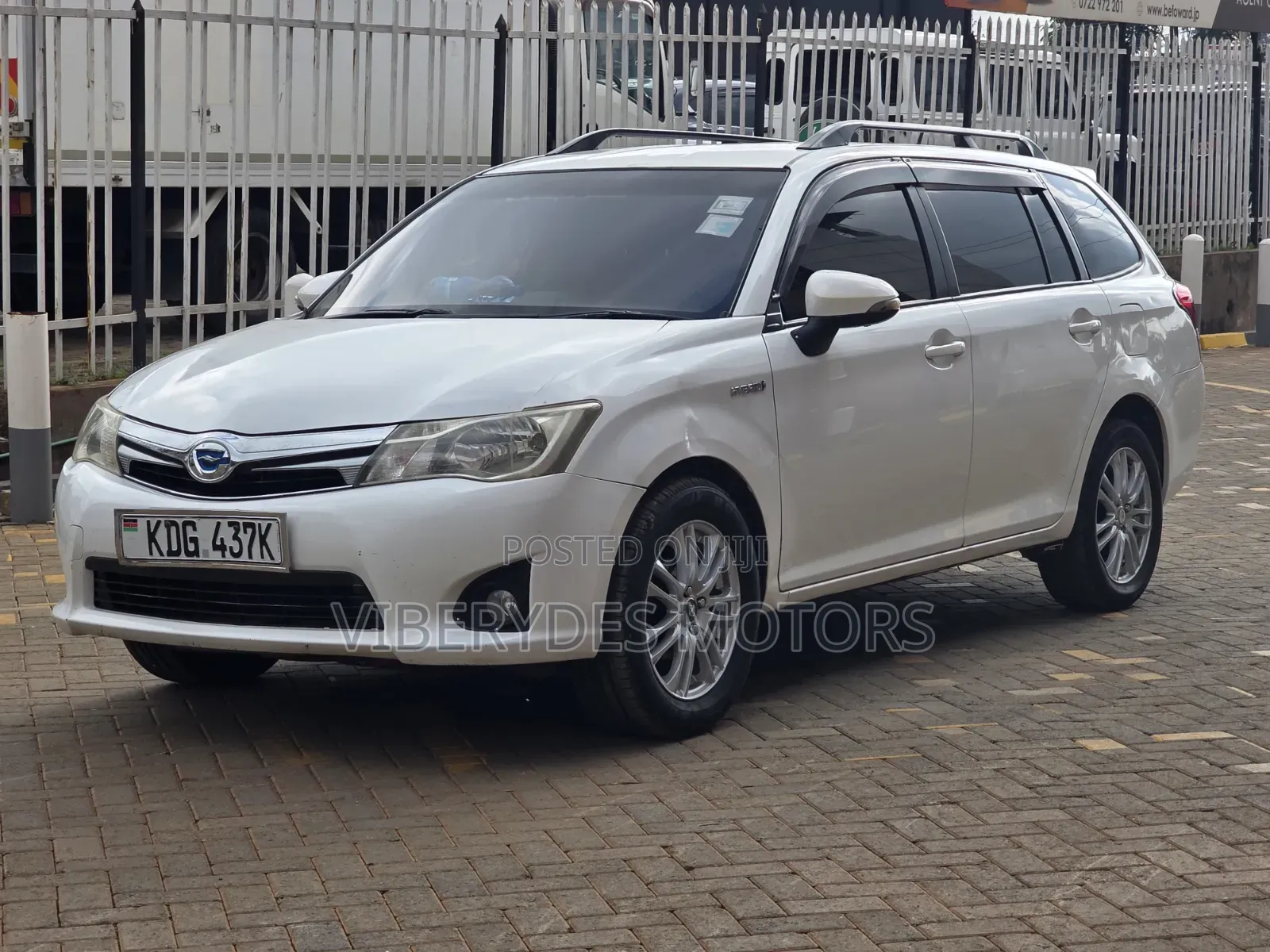 Toyota Corolla Fielder 2014 White
