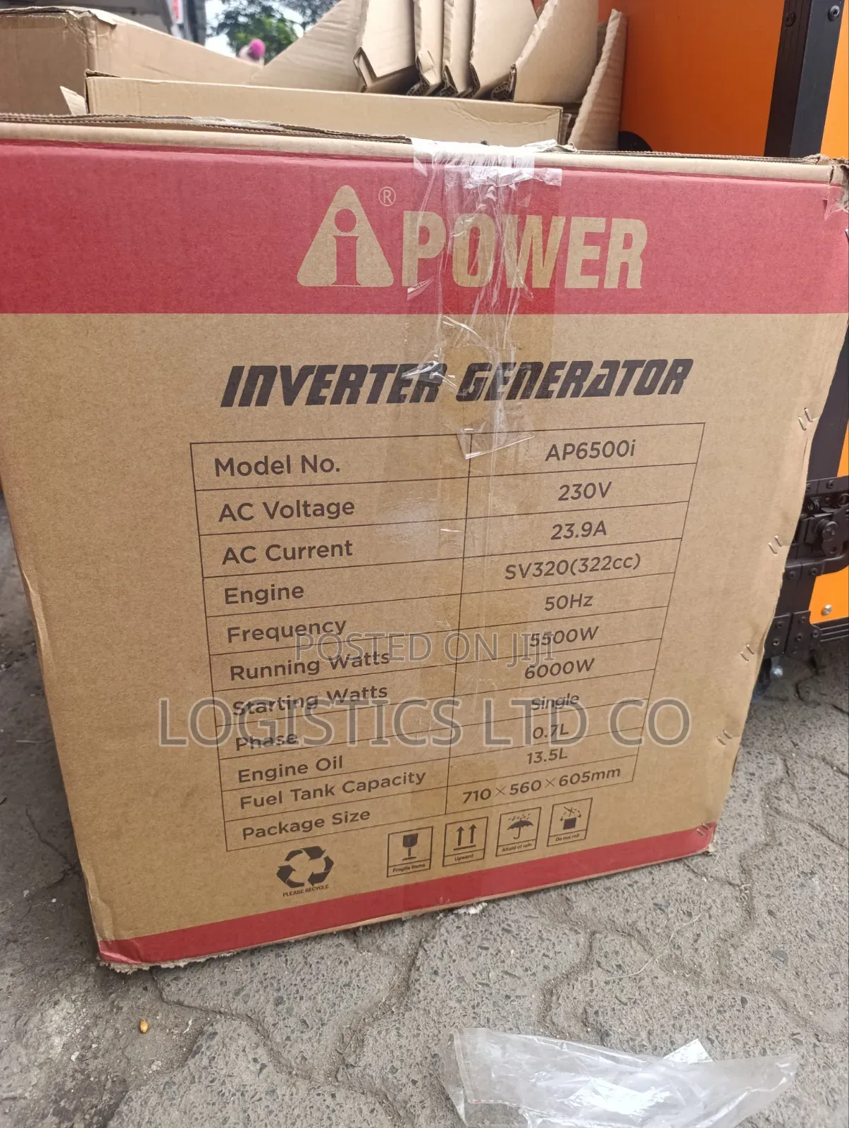 Ap6500i 6.5kva Silent Inverter Generator With Remote Start