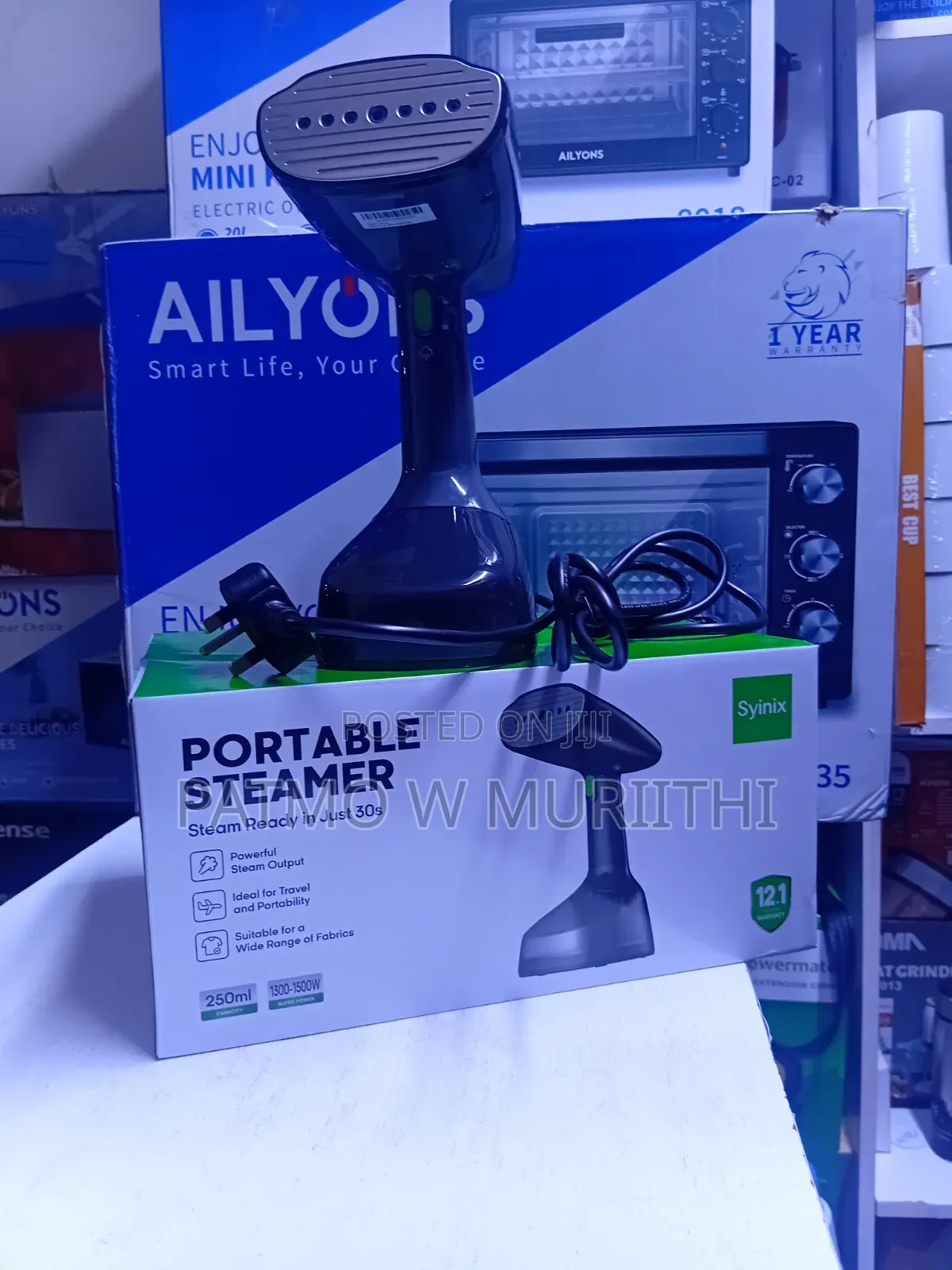 Portable Steamer 250ml 1500 Watts