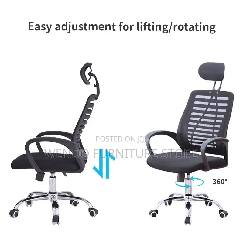 Office Chairs; Ergonomic Fabric Breathable Mesh Office Chair