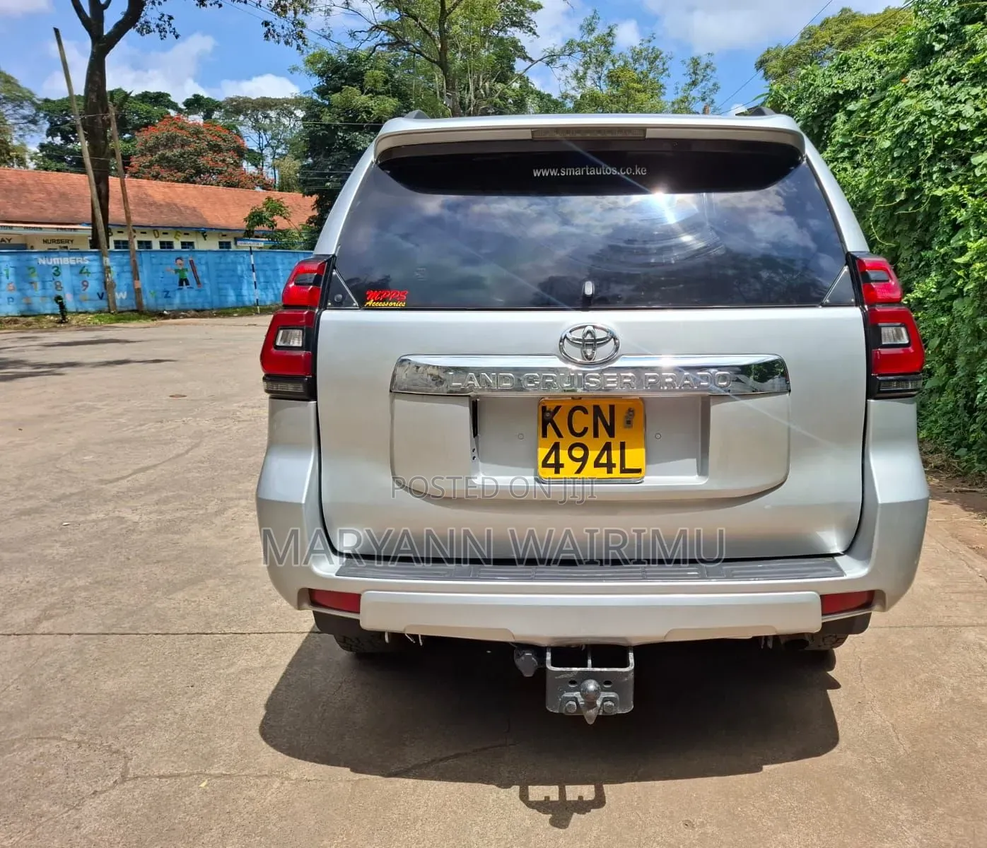 Toyota Land Cruiser Prado 2010 Silver