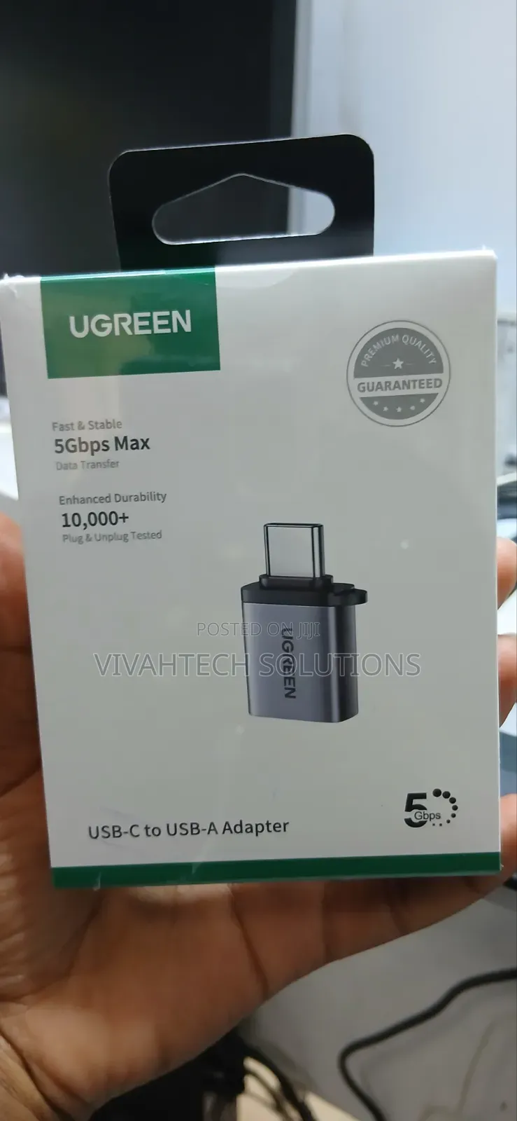 Ugreen Usb-c To Usb-a Adapter With 5gbpss Max Data Transfer